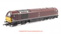 R30323 Hornby Railroad Plus Class 67 Bo-Bo Diesel Loco number 67 005 "Queen's Messenger" in Royal Train Claret livery